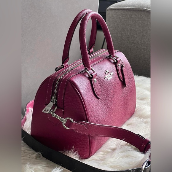 CH322 - Coach Rowan Satchel with Signature Canvas Detail - Picture 3 of 14